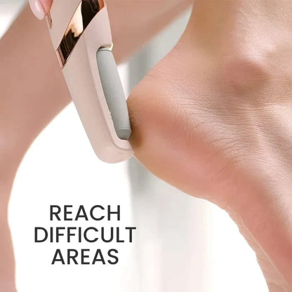 Painless Feet Care Pedicure Tool (Rechargeable & Wireless) For Dirt, Dry & Cracked Feet