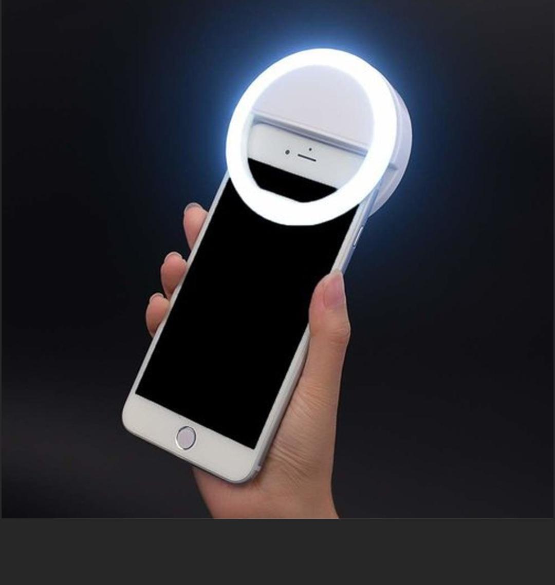 Selfie Ring Light,Clip On Ring Light for Video Shooting Hoteon LED Video Light Rechargeable Adjustable Laptop Ring Light for Video Call Meeting Photograph YouTube Computer Mobile Phone